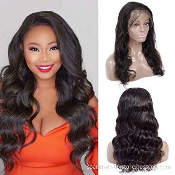 Wholesale Lacefront Wigs Cuticle Aligned Hair 10A 13*4 Body Wave Lace Front Wigs 100% Human Hair Brazilian 30 Inch Body Wave Wig
